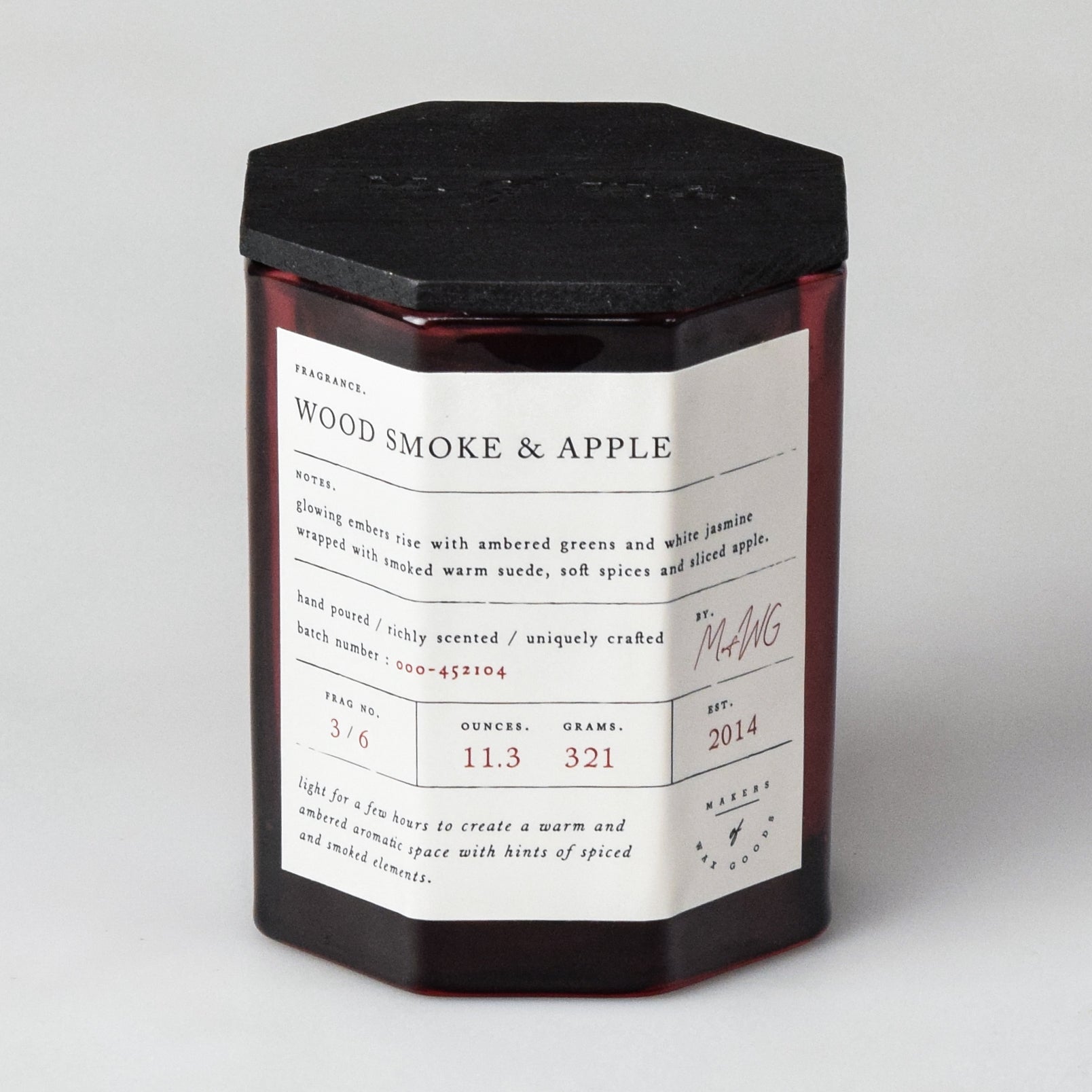 Apple Harvest Natural Soy Wax Candle with Crackling Wood Wick – Gunslinger  Candle Company LLC
